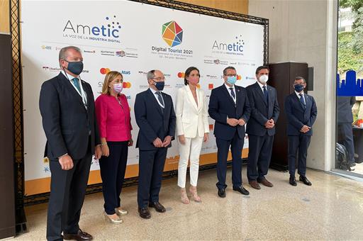 La ministra Reyes Maroto, en la clausura del Digital Tourist 2021