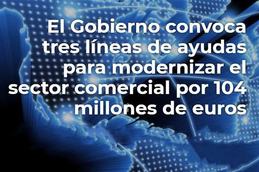 El Gobierno convoca tres líneas de ayudas para modernizar el sector comercial