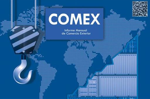 Portada del informe mensual de comercio exterior, junio de 2021