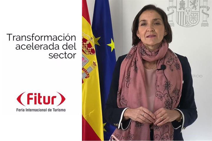 La ministra Reyes Maroto La ministra Reyes Maroto