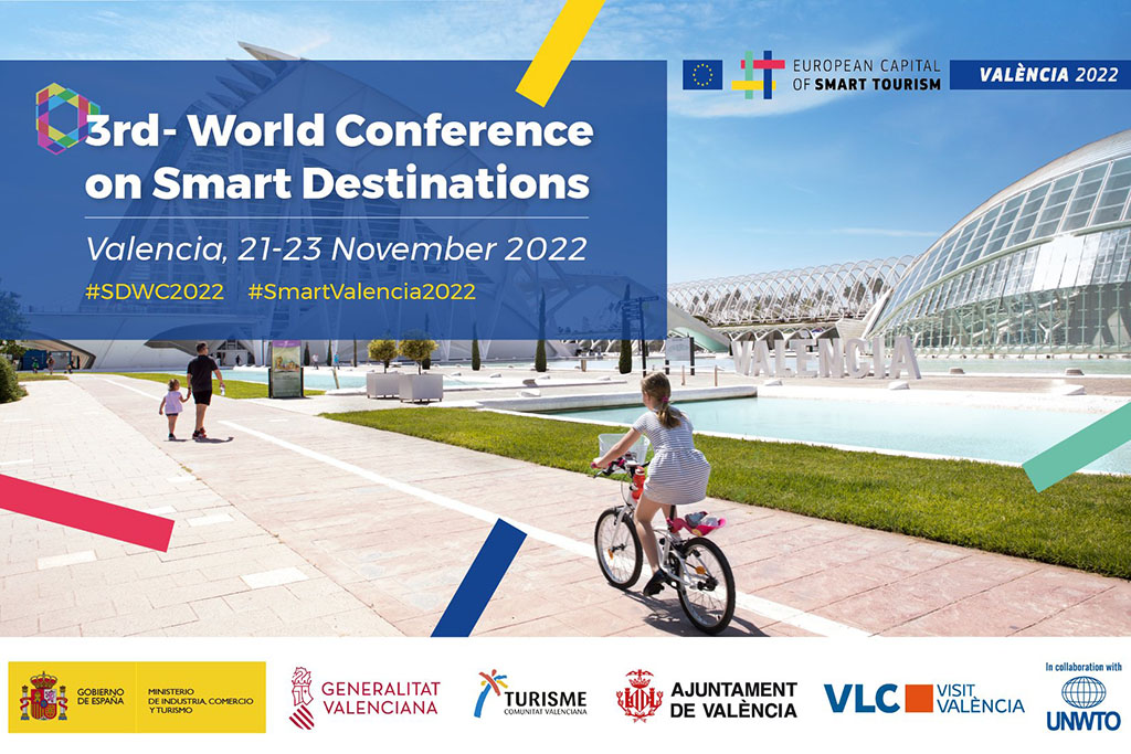 Sustainability and digitization, key to the Third World Congress of Smart Destinations in Valencia
