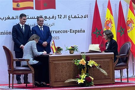 2/02/2023. Spain and Morocco sign a financial protocol for 800 million euros for the execution of new projects by Spanish companies. The Min...