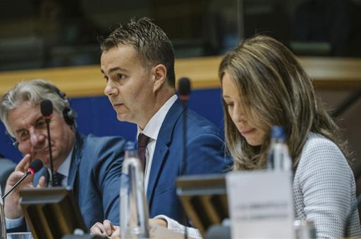 19/09/2023. Héctor Gómez sets out the priorities of the Spanish Presidency of the EU Council in the European Parliament. The acting Minister...