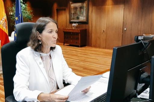 La ministra de Industria, Comercio y Turismo, Reyes Maroto