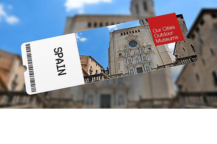 Ticket de visita turística para entrar en algún monumento o museo en Girona