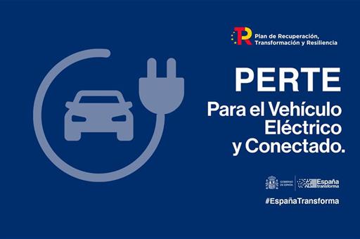 Cartela del PERTE para el desarrollo del vehículo eléctrico y conectado