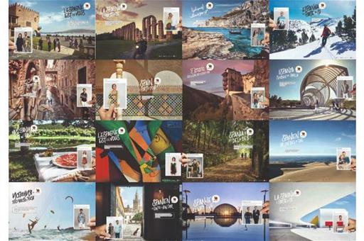 Imágenes de campaña de Turespaña de lugares a visitar en España