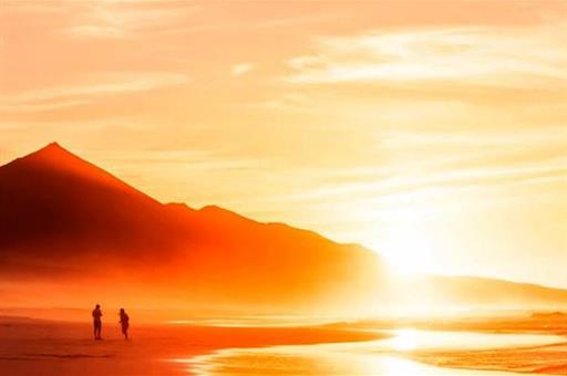 11/11/2020. A beach in the Canary Islands. A beach in the Canary Islands