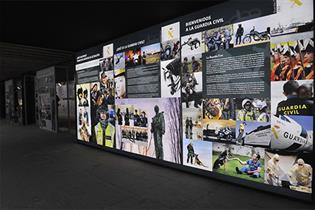 Parte de la exposición