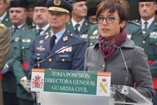María Gámez, directora general de la Guardia Civil