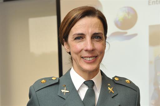24/11/2020. La teniente coronel Silvia Gil