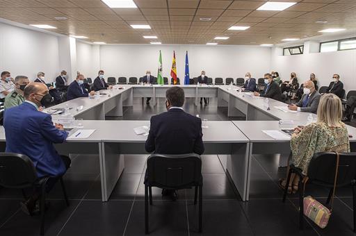 Reunión operativa de coordinación del Plan especial de seguridad Campo de Gibraltar