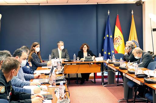 Reunión del Comité Estatal de Coordinación y Dirección (CECOD) para hacer balance de la Campaña contra Incendios Forestales 2021