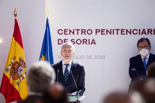 Fernando Grande-Marlaska durante su intervención