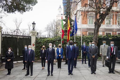 El ministro del Interior recibe al ministro del Interior y de la Descentralización de Mauritania