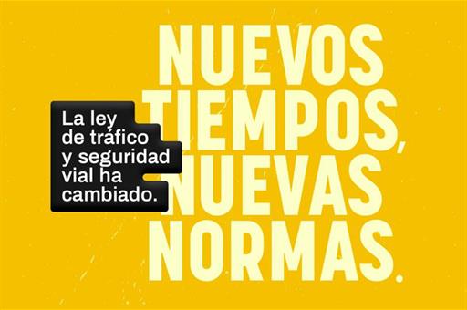 Campaña de la nueva Ley de Tráfico y Seguridad Vial