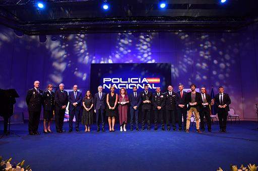 Grande-Marlaska preside la entrega de los Premios Fundación Policía Española.