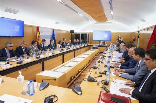 17/05/2023. Spain and Morocco coordinate preparations for Operation Crossing the Strait 2023. Spanish-Moroccan Joint Commission to advance c...