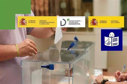 Portada del manual de mesas electorales de lectura fácil para el 23J
