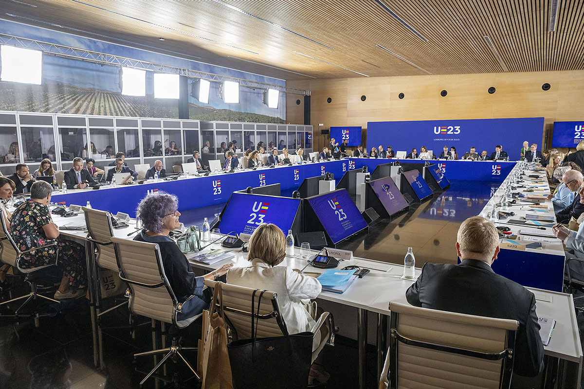 Reunión de ministros Interior UE en Logroño