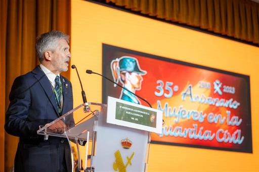 ​Grande-Marlaska preside el 35 aniversario de la incorporación de la mujer a la Guardia Civil