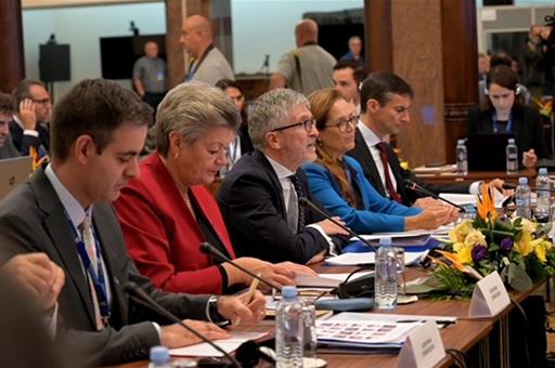 El ministro Fernando Grande-Marlaska preside la reunión ministerial Unión Europea-Balcanes Occidentales.