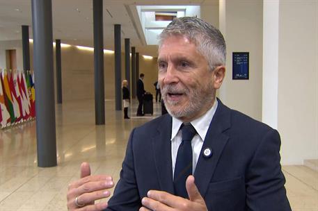 El ministro del Interior, Fernando Grande-Marlaska