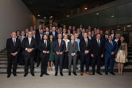 El ministro en el evento