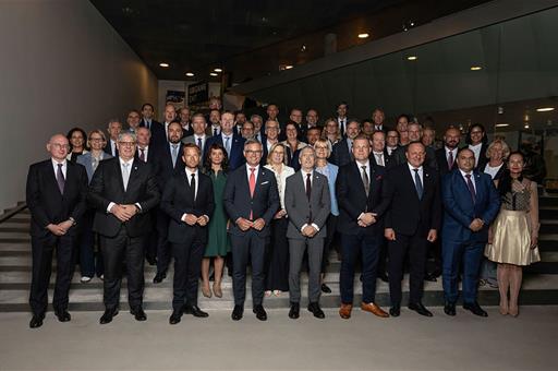 El ministro en el evento