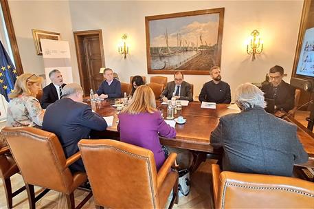 Reunión del Comité de Coordinación de la emergencia de interés nacional, presidida por el ministro del Interior