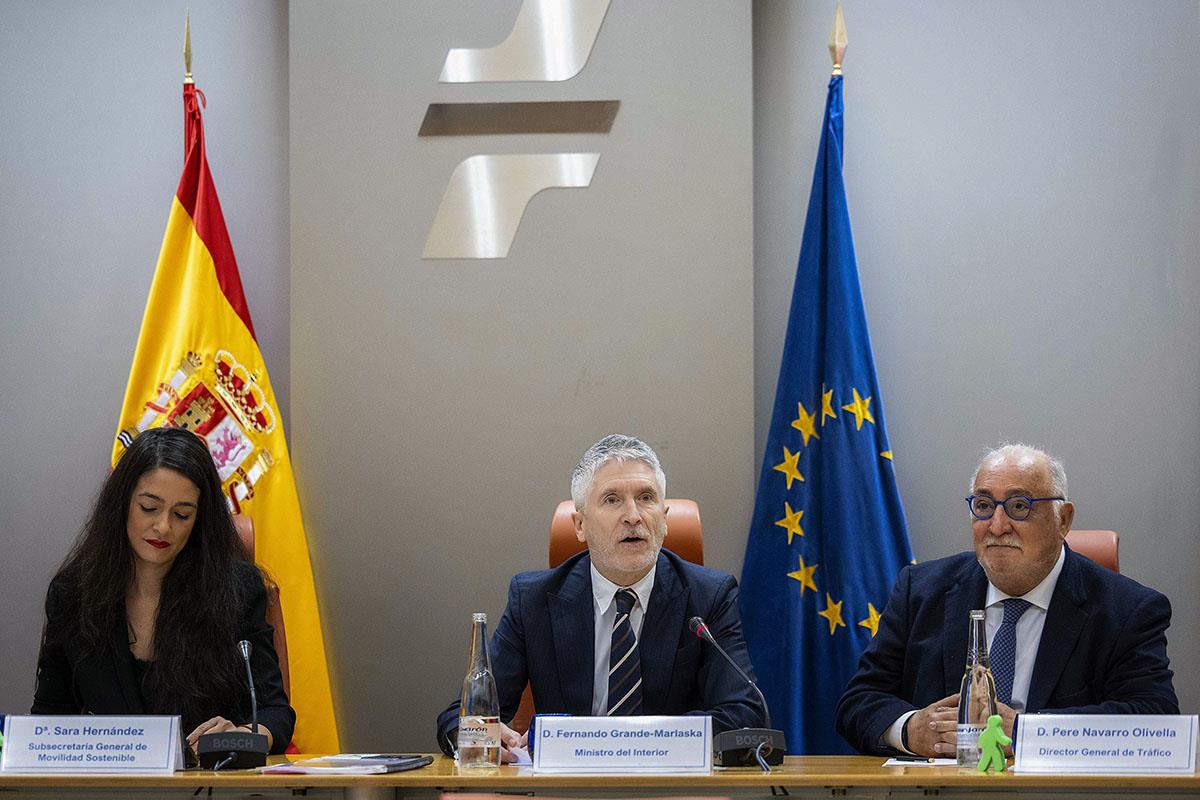 El ministro en su intervención