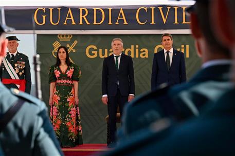 El ministro de Interior, Fernando Grande-Marlaska, en un acto de la Guardia Civil.