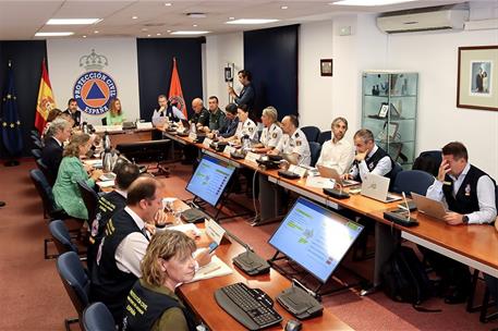29/09/2026. El Gobierno amplía la campaña estival de incendios forestales hasta el 31 de octubre. Reunión del Centro de Coordinación Operati...