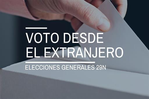 Voto si resides en el extranjero: ¿Cómo votar en las elecciones generales del 29 de noviembre?