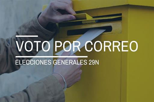 ¿Cómo solicitar el voto por correo en las elecciones generales del 29 de noviembre?