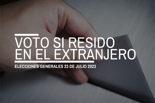 ¿Cómo voto en las elecciones generales si resido en el extranjero?