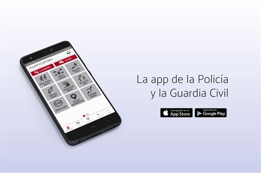 La app de la Policía y la Guardia Civil