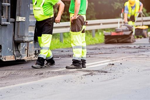 Obras de mantenimiento y conservación en las carreteras