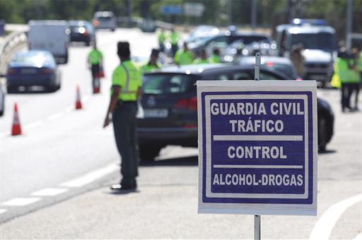 31/07/2021. Control DGT de drogas y alcohol