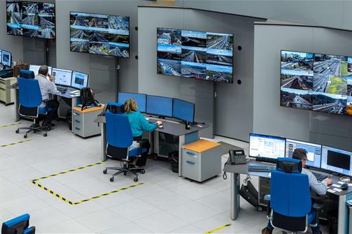 Centro de control de la DGT