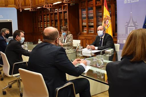 El ministro Campo se reúne con asociaciones judiciales