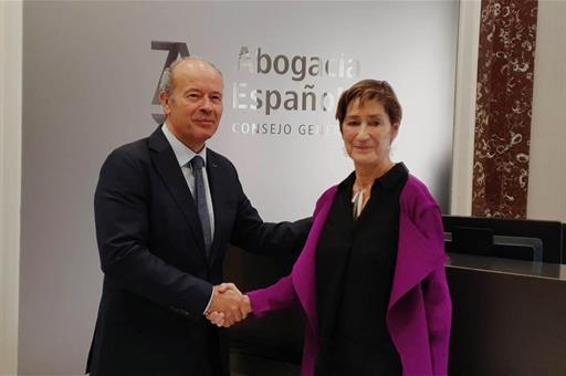 Juan Carlos Campo y Victoria Ortega