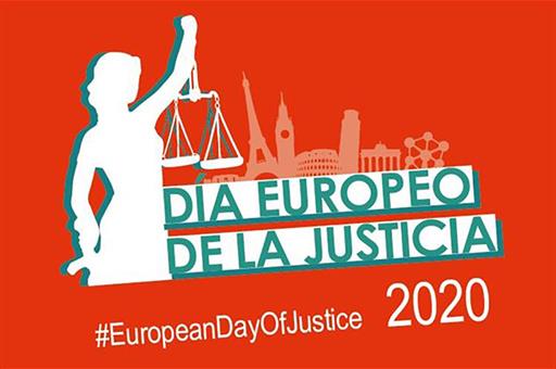 Cartel del Día Europeo de la Justicia 2020