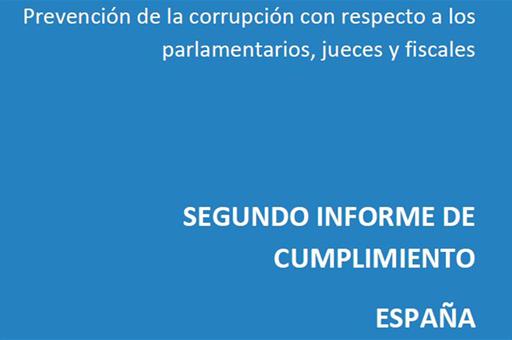 Segundo informe de cumplimiento de las recomendaciones a España para prevenir la corrupción