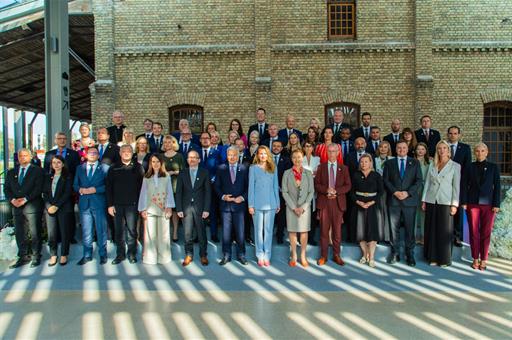 Foto de familia de los ministros de Justicia del Consejo de Europa