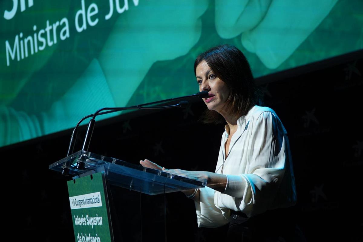 La ministra Sira Rego interviene en el VII Congreso Internacional de la Asociación Estatal de Acogimiento Familiar