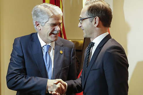 Alfonso Dastis y Heiko Maas
