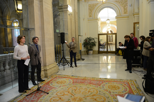 Isabel García Tejerina con el consejero de Medio Ambiente y Ordenación del Territorio de la Junta de Andalucía (Foto: Ministerio