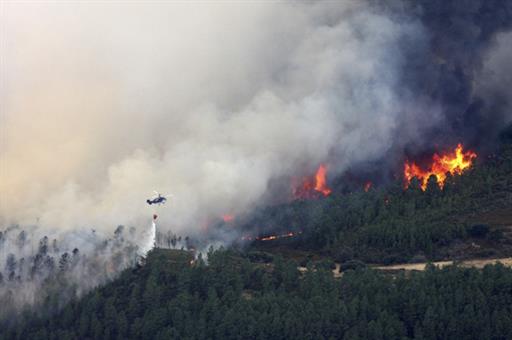 10/08/2015. Incendios Forestales