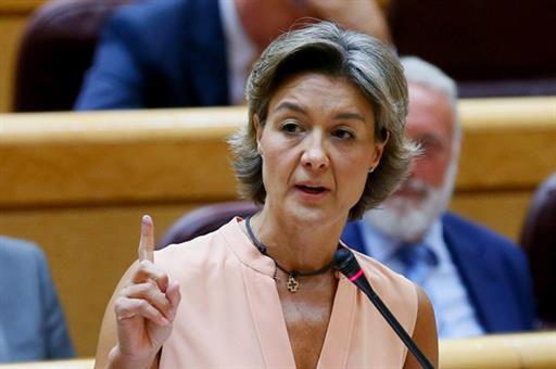 Isabel García Tejerina en el Senado